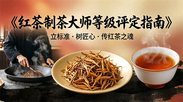 春日茶香，标准领航：抢占时代红利，红茶制茶大师标准起草邀请您